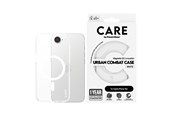 Puhelin - Kannet ja kotelot - CARE by PanzerGlass Urban Combat Case Transparent w. White Qi Compatible iPhone 17e | 16e - CRRTPUCG29845