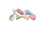 Ulkoleikit - Androni Sweets Sand Molds with Shovel and Rake 6 pcs. - 3402-00BK