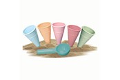 Ulkoleikit - Androni Ice Cream Sand Molds with Scoop 6 pcs. - 3405-00BK
