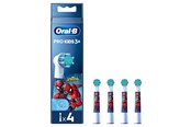 Sähköhammasharjat - Oral-B Hammasharjan vaihtopäät Spiderman Kids3+ - 4 pcs - 8006540805374