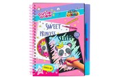 Luovat leikit - Canenco - Cutie Crew Scratch and Color Book - CC60352
