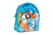 Ulkoleikit - Androni Backpack with Beach Set Whale 7pcs. - 7245-FISH