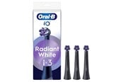 Sähköhammasharjat - Oral-B Hammasharjan vaihtopäät iO Radiant White Black - 3 pcs - 8700216457118