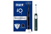 Sähköhammasharjat - Oral-B Sähköhammasharja iO2 Duo Night Black / Forest Green - 8700216612418