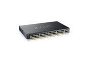 Kytkimet - ZyXEL XGS1935-52HP 52-port GbE Lite-L3 Smart Managed Switch with 4 10G Uplink - XGS1935-52HP-EU0101F