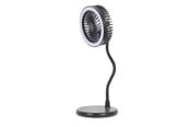 Ilmasto/tuulettimet/ilmastointi - Gembird Desktop fan with lamp and wireless charger - TA-WPC10-LEDFAN-01