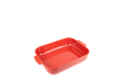Keittiötarvikkeet - Peugeot Appolia Ceramics Rectangular red 40 cm - 60015