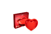 Keittiötarvikkeet - Peugeot Appolia Flat Heart Large Red Model - 61586
