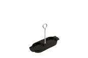 Keittiötarvikkeet - Peugeot Linea Ceramic tray with handle satin black - 44527
