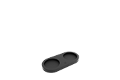 Keittiötarvikkeet - Peugeot Linea Bamboo tray with handle matt black *DEMO* - 44541