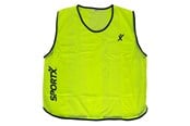 Jalkapallo ja pallopelit - SportX Training Vest Yellow - 2012659