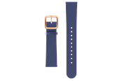 Älykellot, Urheilukellot & Aktiivisuusrannekkeet - Withings Leather Wristband 18mm Navy Blue & Rose Gold - 3700546704338