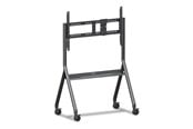 Seinäkiinnitys, AV-kiinnikkeet & AV-kalusteet - ViewSonic VB-STND-009 cart - for interactive flat panel / LCD display - slim trolley - Max 120 kg - recommended for 105" - VB-STND-009