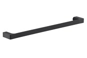 Kylpyhuoneen lisätarvikkeet - Gedy Piren pyyhetanko 45 cm - Musta - 30174