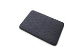 Kylpyhuoneen lisätarvikkeet - Gedy Mousse baderomsmatte - Memory foam - Antrasittgrå 40x60 cm - 96MS4060859