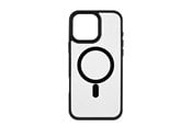 Puhelin - Kannet ja kotelot - ONSALA MagSeries Bumper Case for iPhone 16 Pro Max - Black & Clear - 588675
