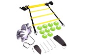 Gadget - Pro Jalkapallon ketteryysharjoituspaketti: Kartiot - Laskuvarjo - Nopeusportaat - 10126