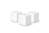 Reitittimet  - MERCUSYS Halo H30G (3-pack) AC1300 Whole Home Mesh Wi-Fi System - Mesh router - Halo H30G(3-pack)