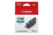 Mustepatruunat, värikasetit ja lisävarusteet - Canon PFI-5100 / 6953C001 Cyan - 6953C001