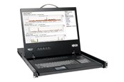 KVM-kytkimet - Eaton series 16-Port Rack Console VGA KVM Switch w/ 19" LCD 1U TAA - B040-016-19