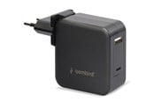Kannettavan laturit - Gembird NPA-PD60-01 Universal 60W USB Type-C PD laptop charger - NPA-PD60-01