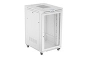Räkit - Rack - Lanberg FF01 series - rack - 800 x 1000 flat pack with mesh door - 27U - FF01-8027-23SL