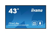 Infonäytöt & Digitaaliset opasteet - iiyama ProLite LH4365UHSB-B1 - 3840x2160 (4K) - 60Hz - IPS - LH4365UHSB-B1