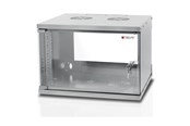Räkit - Rack - TECHLY 6U - Wall Mount Rack Cabinet - I-CASE EL-1006G45