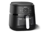 Airfryer - Philips 2000 Series NA231 - hot air fryer - black / silver - NA231/00