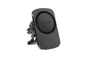 Puhelin - Adapterit & Laturit - SBS Magnetic Phone Holder and Wireless MagSafe™ Charger for Cars - Black - TESUPWIR15WMS