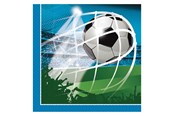Lelut - Globos Paper Napkins FSC Football Fans 20 pcs. - 93747