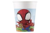 Lelut - Globos Paper Cups FSC Spidey 8 pcs. - 94877