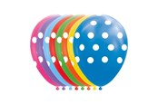 Lelut - Globos Balloons Dots Mix Colors 30cm 8pcs. - 1129009