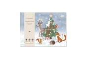 Vauva- ja taaperolelut - Filibabba Puzzle with 30 pcs (45x45 cm) - Wonderful Winter - Forest friends - FI-03794