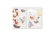 Vauvatarvikkeet - Filibabba Wallstickers - Dreamy Adventurers - FI-03821