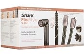 Hiustenkuivaaja - Shark Hiustenkuivaaja Hårtørrer FlexStyle HD446EU - hair dryer/hair styler - Black- 1650 W - HD446EU
