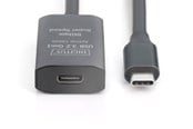 USB kaapelit - DIGITUS USB-C Active USB 3.2 Gen1 Extension Cable - DA-73109