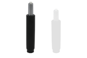 Pelituoli - DUTZO Gas Lift - 12cm Class 4 Oheistarvikkeet - Musta - Metalli - Jopa 130 kg - DGCA-C4LIFT-12CM