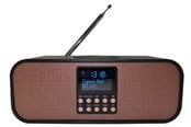 DAB, Verkko- & Kelloradiot - Scansonic PA8001 DAB+ radio with wireless charger - DAB+/FM - Musta - PA8001
