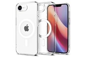 Puhelin - Kannet ja kotelot - Spigen Crystal Hybrid MagSafe - clear white - iPhone 17e/16e - ACS09128