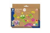 Kirjoitus- ja piirustustarvikkeet - Staedtler Finger paint NJ neon 6pcs box - 8816F C6