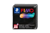 Harrastustarvikkeet - Staedtler Mod. clay FIMO prof 57g black - 8040-9