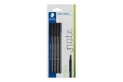 Kirjoitus- ja piirustustarvikkeet - Staedtler Fineliner triplus rPP black 4pc Bl - 334-9 BK4