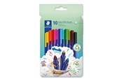 Kirjoitus- ja piirustustarvikkeet - Staedtler Fibre-tip pen triplus col rPP 10pcs - 323 C10