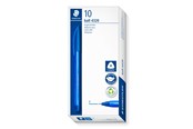 Kirjoitus- ja piirustustarvikkeet - Staedtler Ballpoint pen ball 4320 10 pcs F blue - 4320 F-3
