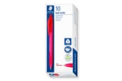 Kirjoitus- ja piirustustarvikkeet - Staedtler Ballpoint pen ball 4230 10 pcs M red - 4230 M-2