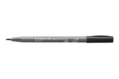 Kirjoitus- ja piirustustarvikkeet - Staedtler pigment brush pen 10 pcs light black - 371-90