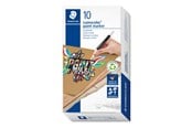 Kirjoitus- ja piirustustarvikkeet - Staedtler Acrylic marker Lumocolor.10 pcs gold - 349-11