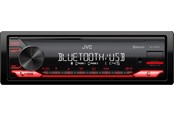 DAB, Verkko- & Kelloradiot - JVC KD-X282BT car radio - RED - Punainen - KD-X282BT