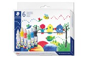 Harrastustarvikkeet - Staedtler Ready-mix paint 6pcs box - 8853 C6